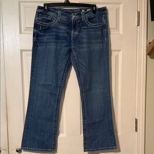 Miss Me Dark Blue Boot Cut Jeans